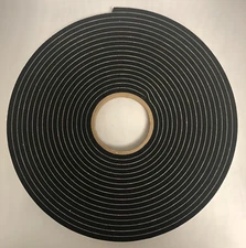 JVCC SF-VFMD Single-Sided PVC Foam Tape: 1/4 in. thickness x 3/4 in. x 11.7 yds.