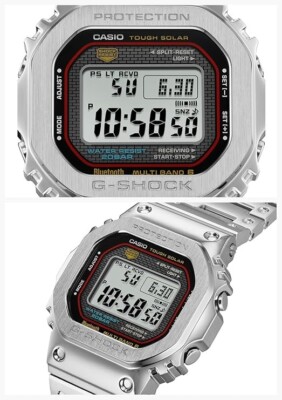 ビンテージ セット CASIO G-SHOCK GMW-B5000D-1CJF FULL METAL Bluetooth Radio Solar
