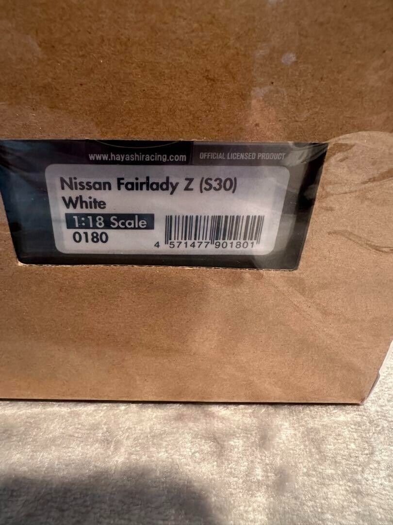 1/18 Ignition Model White Nissan Fairlady Z S30 White w/ Box 1/18 Ignition Model White Nissan Fairlady Z S30 White w/ Box