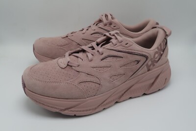 Hoka One One Clifton L Suede Pale Mauve 1122571-PMV size 11 | eBay