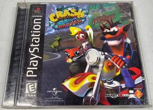 Sony Playstation 1 Crash Bandicoot Warped Video Game CIB