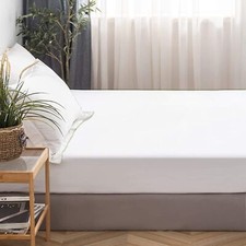 Luxury Fitted Sheet +Pillow Case Egyptian Cot...