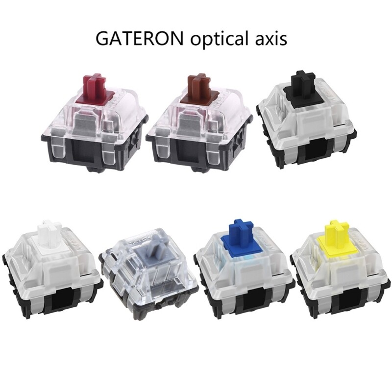 High-Precision Optical Linear Clicky Switch for Mechanical Gaming Keyboards