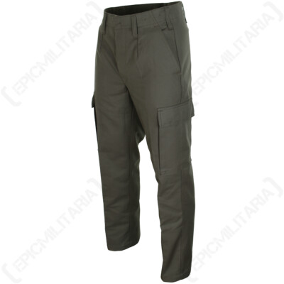 German Army Style Moleskin Trousers - German Army Cargo Combat Work Pants