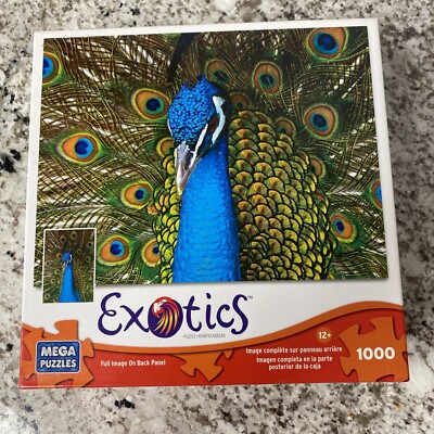 MEGA PUZZLE EXOTICS MANY FLAMINGOS (1000 piece) 50935AAN missing Poster