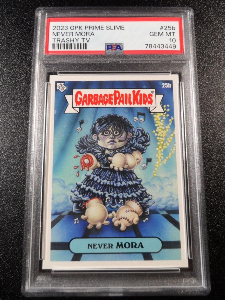 PSA 10 Never Mora Wednesday Addams Jenna Ortega Spoof Card 25b