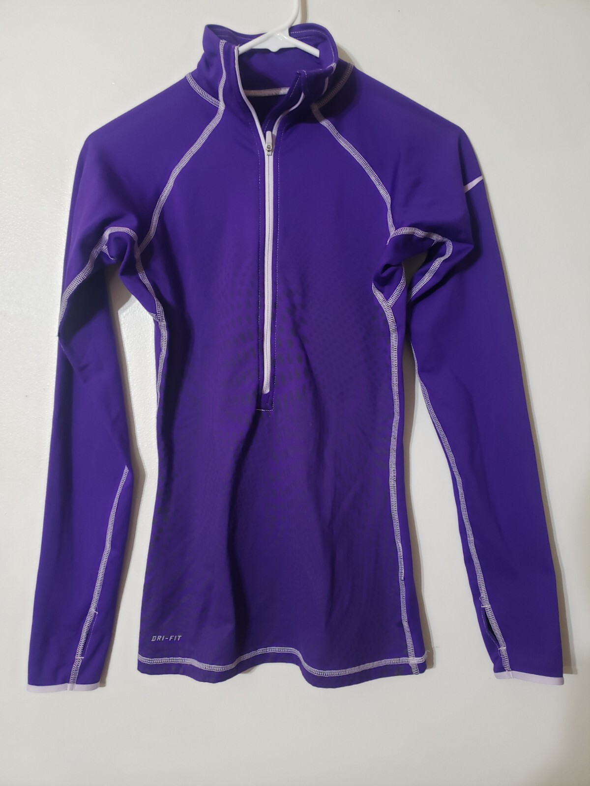 Nike Pro Hyperwarm Half Zip Running Pullover With… - image 1