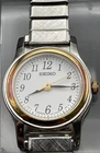 Vintage Seiko 495-807 Silver-Tone Watch with Speidel Stretch Band - New Battery
