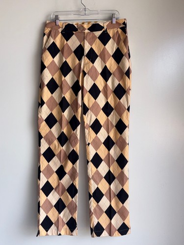 Loudmouth Golf Argyle Pants Men's Size 32x34