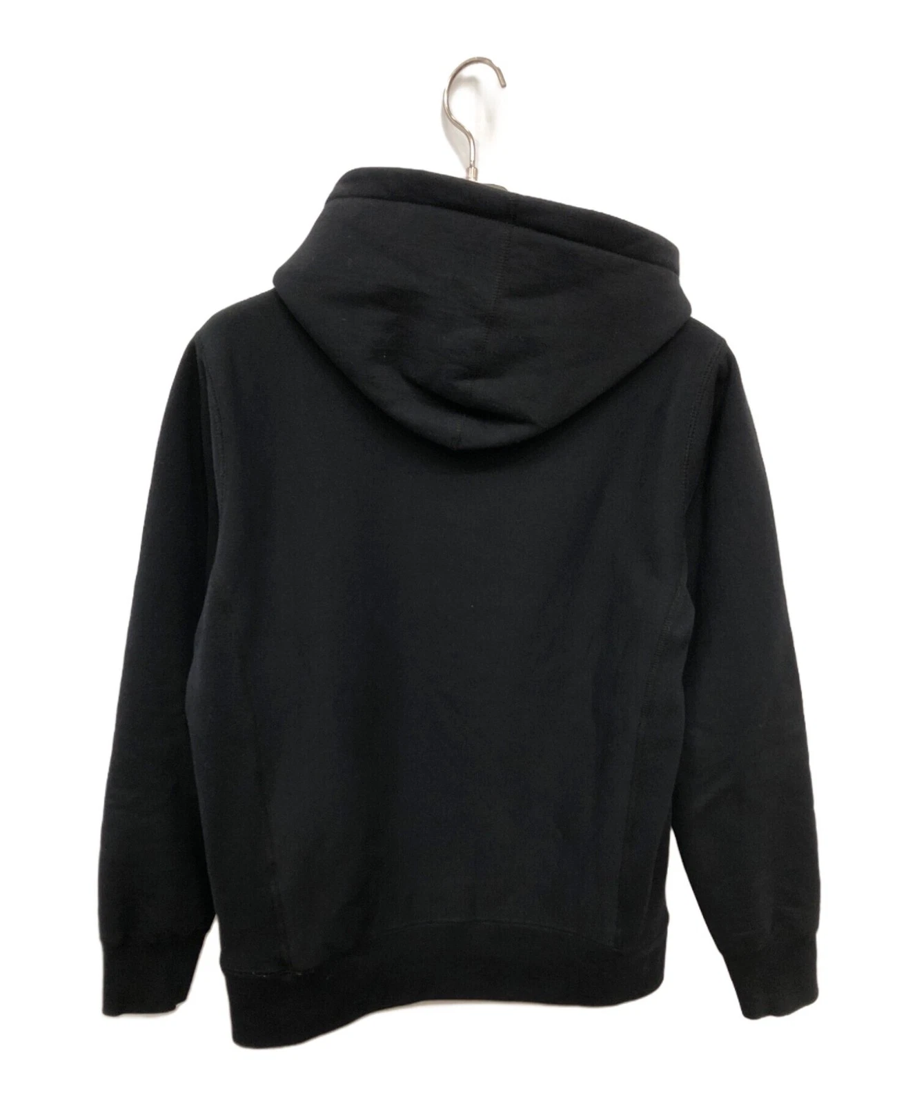 SUPREME Cromo Classico Logo con Cappuccio Taglia:S Nero Uomo