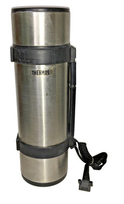 Vintage Thermos NCB-18N Carrying Strap Nippon 1.8 Liters Stainless Steel