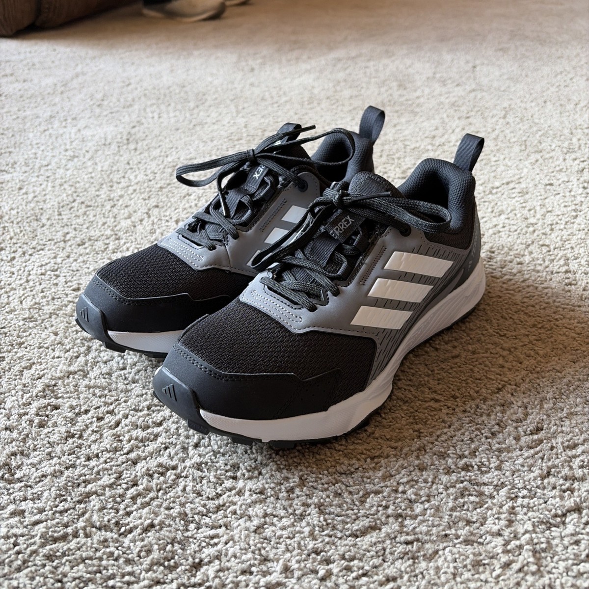Adidas Terrex Traxion Gray Hiking Walking Trail Lo Boots PBB