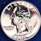 1962 Washington Silver Quarter Ch Proof