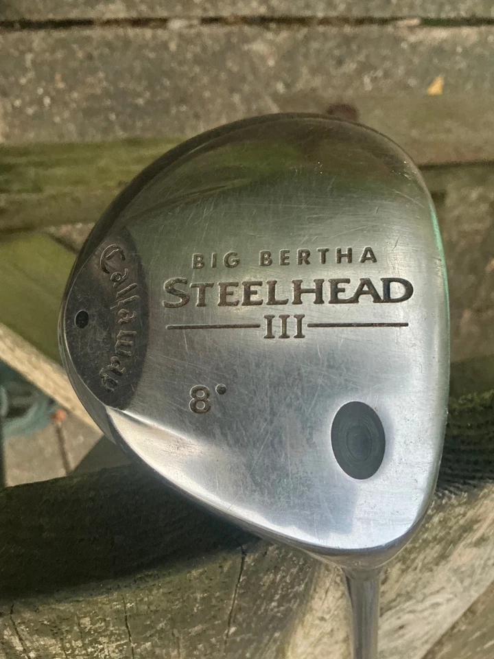 2 Ladies Callaway Big Bertha woods, steelhead 3 no 9, Hawkeye 3VFT Titanium   - Image 2 of 4