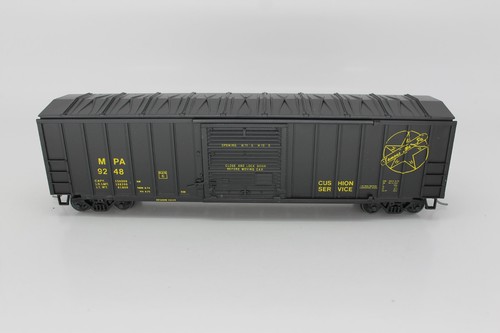 HO ATHEARN RAIL RUNNER EXT. CARRO DE CARGA REFORZADO 50' MARYLAND & PENNSYLVANIA MPA 9248 | Zustand: Used