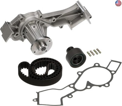 Gates TCKWP249 PowerGrip Premium Timing Belt Component Kit with Water Pump