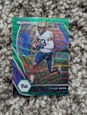 2021 Panini Prizm Draft Picks - Tyler Boyd #38 Green Wave Prizm