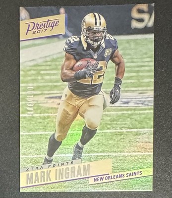 Mark Ingram 2017 Panini Prestige Xtra Points Purple #97 - New Orleans Saints