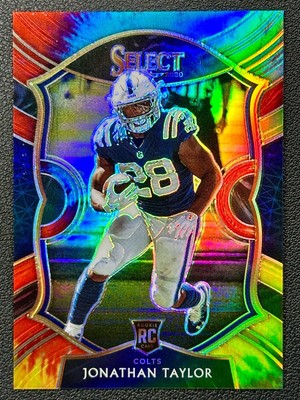 Jonathan Taylor 2020 Select Concourse Tie-Dye Rookie 23/25 #53