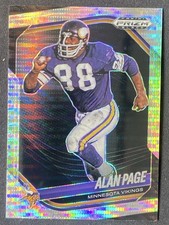 Alan Page 2025 Panini Prizm Black Football Pulsar Prizm #85