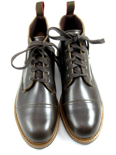 NEW Allen Edmonds "HIGGINS MILL" WEATHERPROOF Boots 10.5 B BROWN CHROMEXCEL(756N