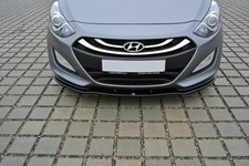 Street+ Spoilerlippe Front Ansatz passend für Hyundai i30 mk.2 schwarz Hochglanz