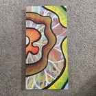 "Vibe" By Philip Downer Original Painting Abstract Canvas 12X24 Geometric  D003 — photo 3