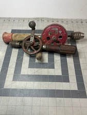 Vintage Hand-Crank Drill Set Lot USA Made (281)