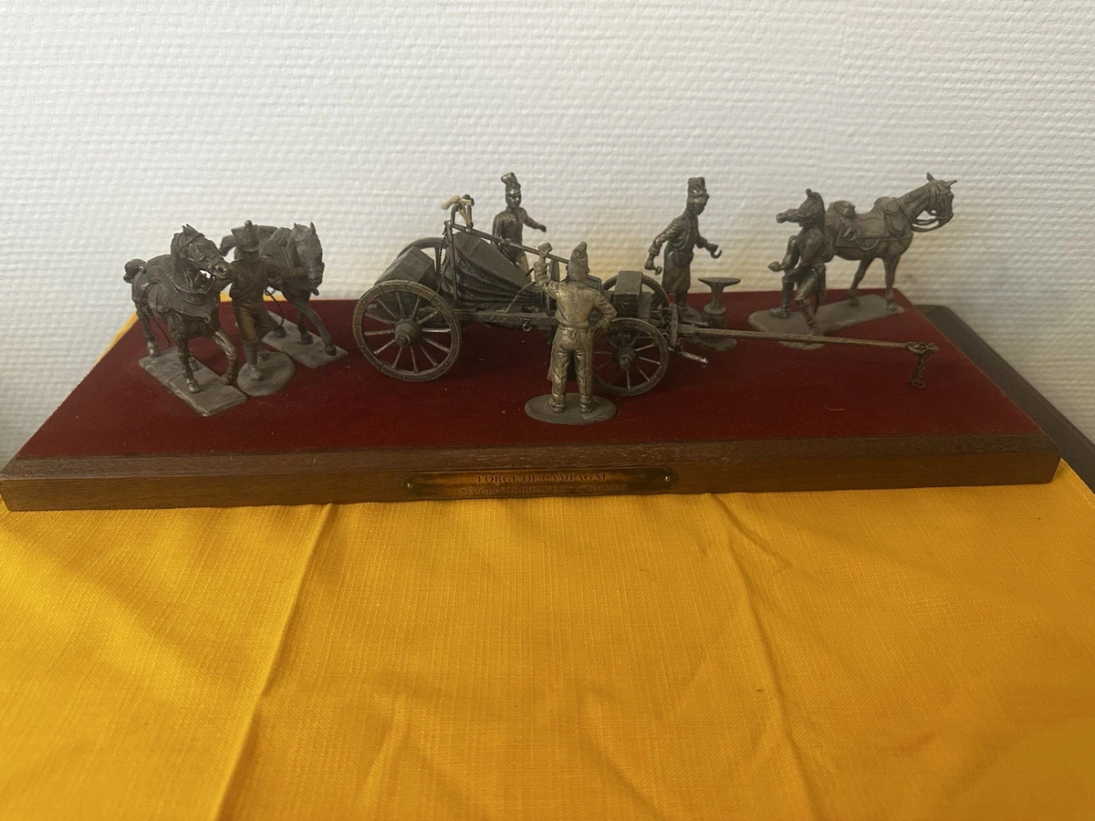 Les troupes anglaises en France [une forge de campagne en action