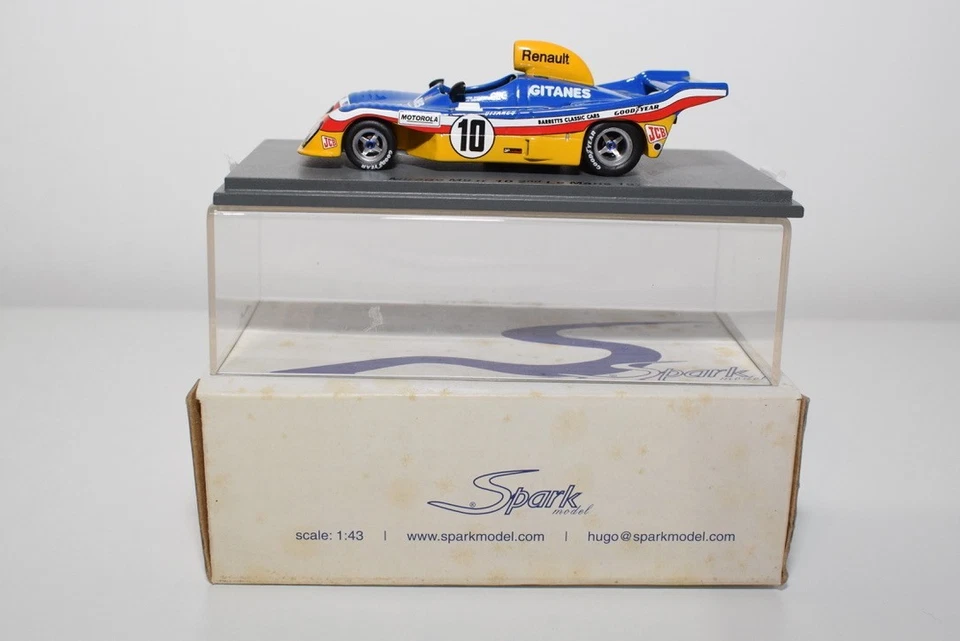 B84 1:43 SPARK STME07 MIRAGE #10 2ND LE MANS LM 1977 MIB - Image 2 of 4
