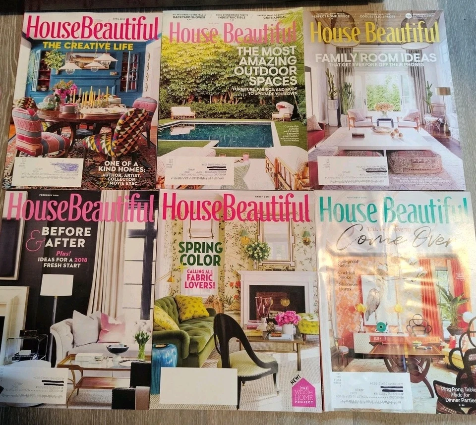 25 House Beautiful Magazines: 2015-2023: Modern Decorating Ideas For All Seasons Foto 2 de 4
