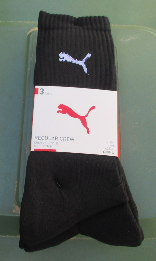 PUMA Mens Crew Sock (3-Pack) - Image 2