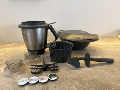 Thermomix TM5 Second Bowl, Blade & Lid Set + Accessories (Complete) Used