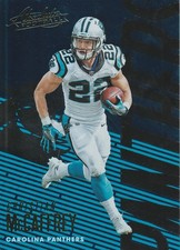 2018 Panini Absolute - Christian McCaffrey #14 Spectrum Blue - Carolina Panthers