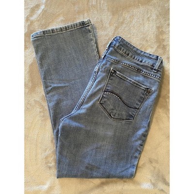 Lee Jeans Womens 10 Short Petite Faded Blue Modern Series Curvy Stretch Bootcut