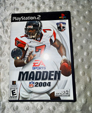 EA Sports Madden NFL 2004 PS2 Online Play E Rated NTSC-U/C (2003)