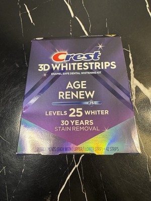 crest 3d whitestrips Age Renew 25 Levels Whiter