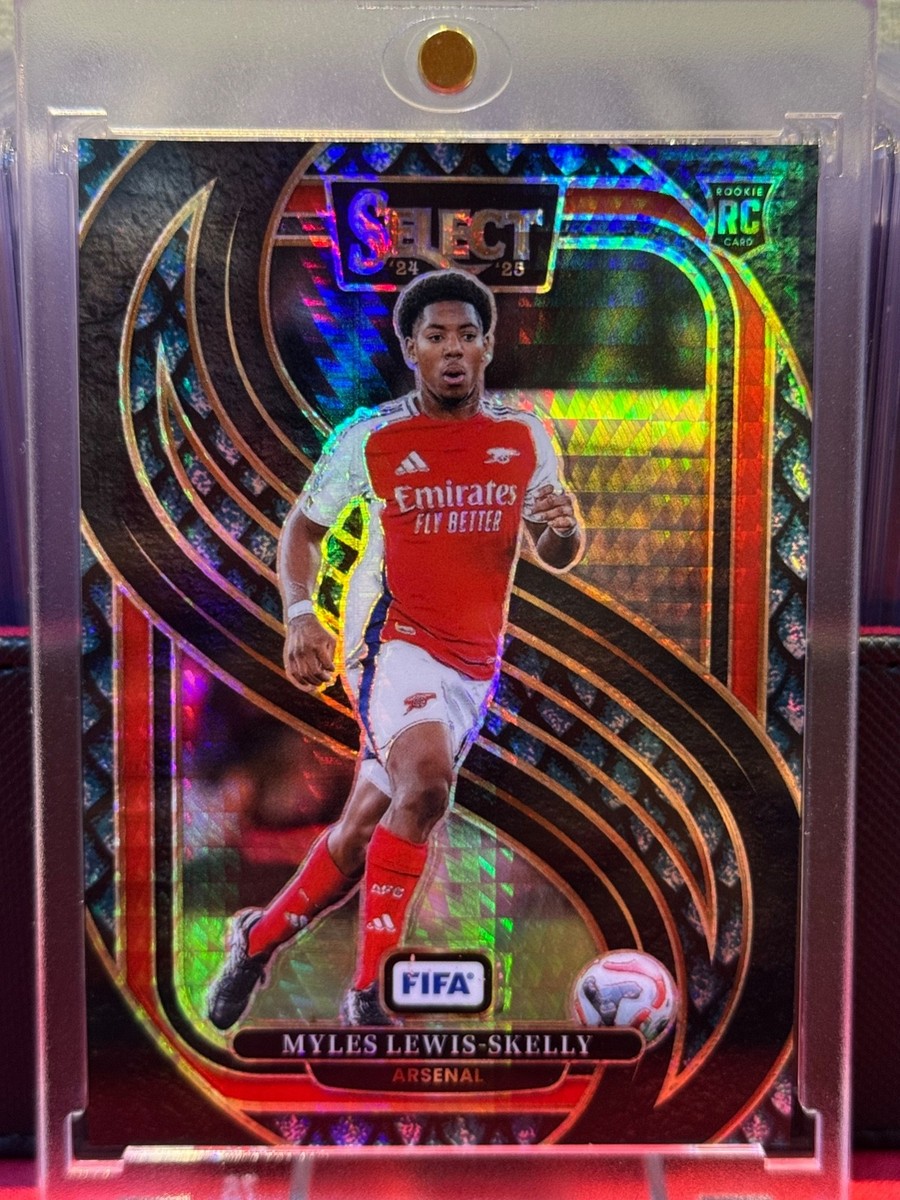 2024-25 Panini Select Arsenal Myles Lewis-Skelly RC Jade Dragon