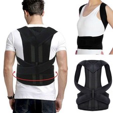 Adjustable Posture Corrector Corset Back Brace Support Shoulder Straightener UK