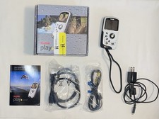 Kodak PlaySport Zx3 HD Waterproof Pocket Video Camera 5MP W/ Cables In Box