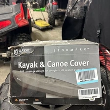 Classic Accessories StormPro Heavy-Duty Kayak & Canoe Cover 12 ft – Open Box New