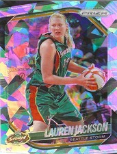 2025 Panini Prizm WNBA - Lauren Jackson #91 Ice Prizm