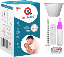 Fertility Test for Male, Home Sperm Test Kit for Men  Indicates Normal or Low S