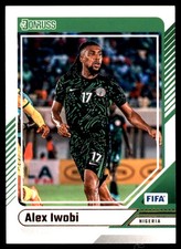 Alex Iwobi 2024-25 Donruss #160 Nigeria FREE SHIPPING AutographDen