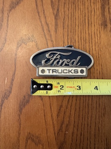 Vintage Ford Trucks USA Metal Belt Buckle #2331 - Picture 4 of 6