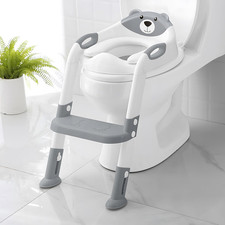 Potty Training Seat   Potty Training Toilet with Step Stool Ladder, for Kids Boy