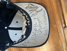 Autographed DVS skate team flexfit hat circa 2000 l/xl skateboarding memorabilia