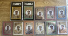 2021 Panini Illusions Aaron Rodgers King of Cards Rainbow Set