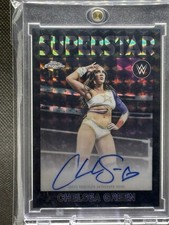 2026 WWE Topps Chrome CHELSEA GREEN 1986 Variation Black Geo 1/2  