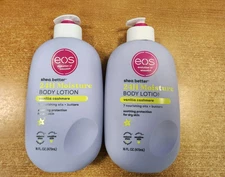2 Pack: eos Shea Better Body Lotion- vanilla cashmere, 16 oz ea.     14D